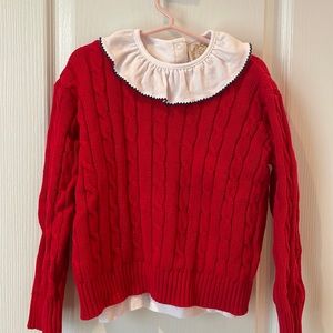 The Beaufort Bonnet Company Sweater and Blouse size 5T